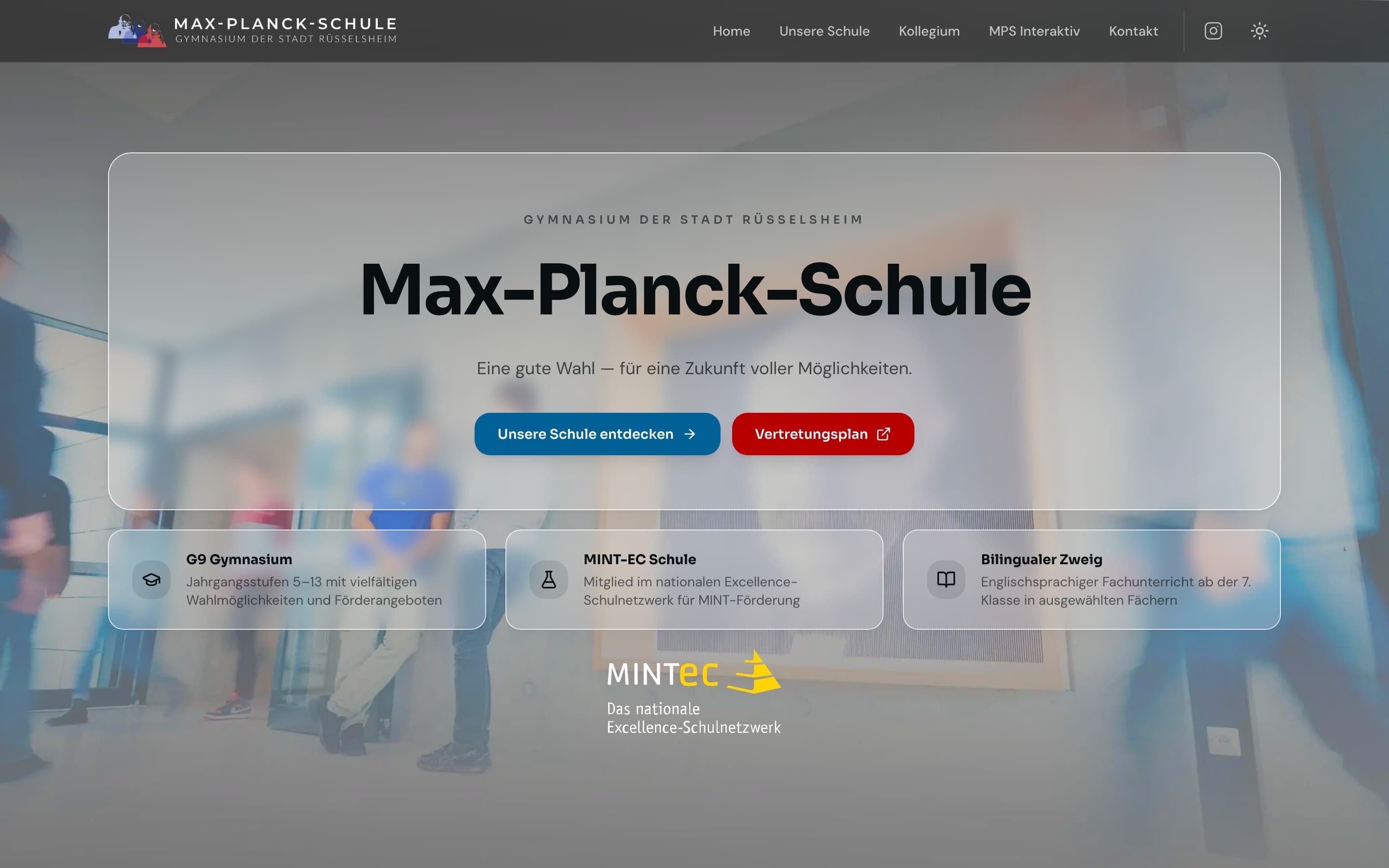 Max-Planck-Schule – Startseite